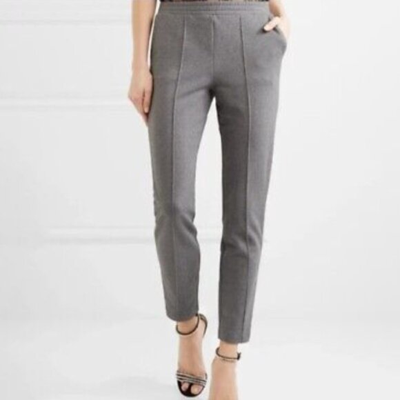 T by Alexander Wang Gray Knit High Rise Jogger Ankle...